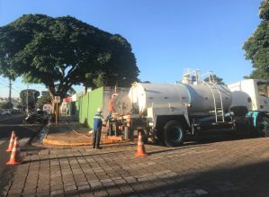 Avaré: Prédios da saúde são higienizados por meio de parceria com a Sabesp