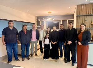 Secretário Ricardinho participa de recepção à comitiva estrangeira na empresa Soupleliss