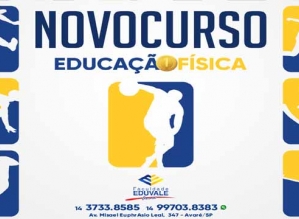 Educação Física é o novo curso da Faculdade Eduvale de Avaré