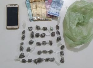 Após denúncia, traficante é preso nas imediações da P-1 de Avaré