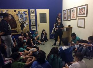 Semana Djanira mobiliza estudantes para artes na CAIC