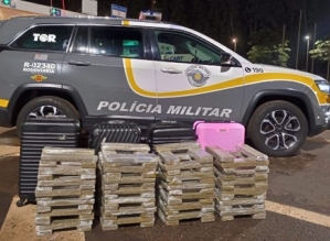 Carro com adolescentes de 16 anos são flagrados transportando maconha no interior de SP