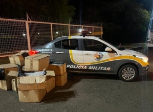 Polícia apreende milhares de equipamentos eletrônicos sem nota fiscal na rodovia Castelo Branco 
