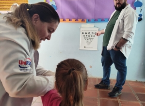 Programa Saúde na Escola leva prevenção à creche Dona Bidunga