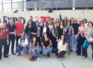 Engenharia e Arquitetura Eduvale visitam a 25ª Feicon Batimat