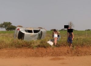 Jovem de 22 anos morre após capotar carro na Represa de Jurumirim