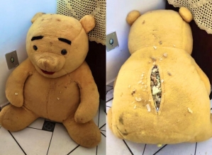 Adolescente de 16 anos é apreendido com drogas escondidas dentro de urso de pelúcia em Avaré