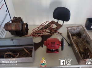 Homem é flagrado pela PM após furtas objetos de propriedade rural em Avaré
