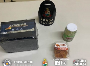 Força Tática prende homem após flagrá-los furtando posto de gasolina em Avaré
