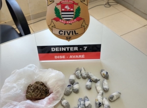 Avaré:Polícia Civil prende casal em flagrante por tráfico de drogas