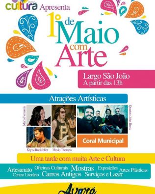 “1º de Maio com Arte” vai agitar o Largo São João