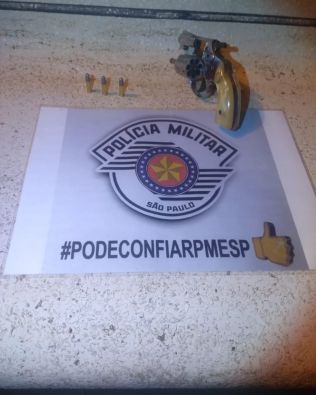 PM flagra homem armado em Itaí