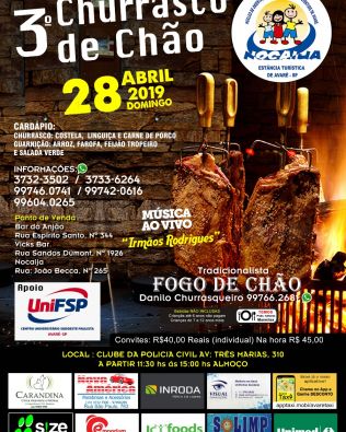 NOCAIJA de Avaré fará evento beneficente