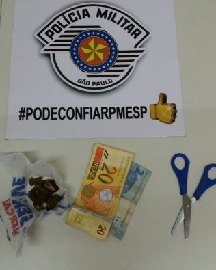 PM flagra menores usando drogas próximo a Fampop em Avaré