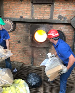 Avaré: Polícia Civil incinera quase uma tonelada de drogas