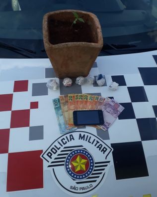 Polícia Militar prende traficante em Arandu