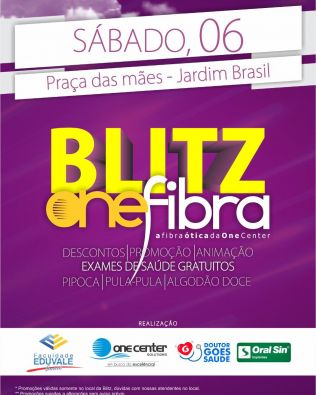 ONE CENTER promoverá Blitz no Jardim Brasil