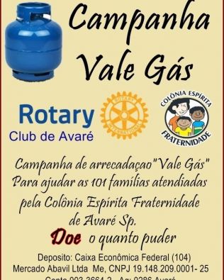 Rotary realiza campanha em prol das famílias assistidas pela Colônia
