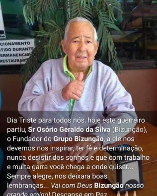 Falece o fundador do Grupo Bizungão em Avaré