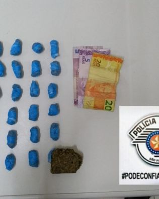 Procurado pela Justiça é flagrado traficando em Avaré