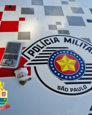PM prende 2 homens em flagrante por tráfico em Fartura