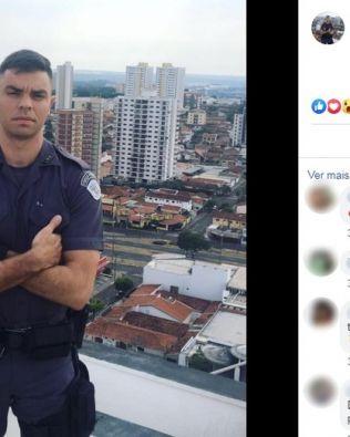 Tenente da PM morto após ajudar vítimas de acidente é velado e enterrado em Bauru