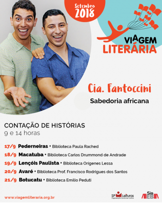 Avaré é selecionada para sediar o “Viagem Literária 2018”