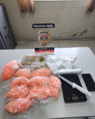 Operação da DISE prende mais casal e mais de 1 mil pinos de cocaína