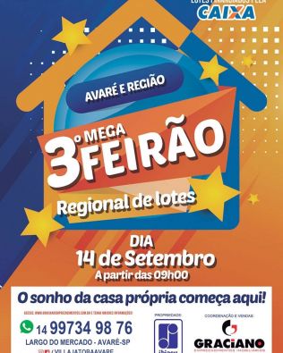 Graciano empreendimentos realizará 3º Mega Feirão Regional de Imóveis