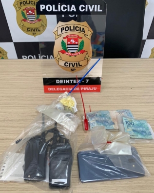 Piraju: Polícia Civil prende homem em operação contra o tráfico de drogas