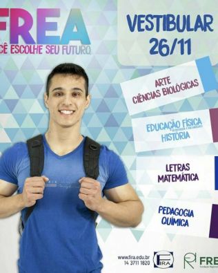 Avaré: FREA recebe inscrições para vestibular “2018” até o próximo dia 21